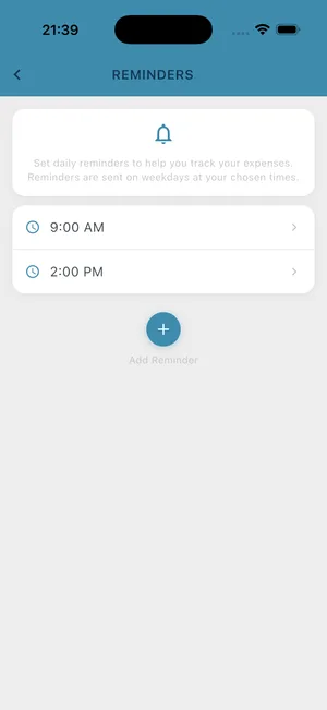Daily Reminders screenshot 1